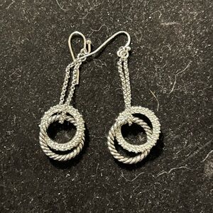 Elegant Silver Dangle Earrings
